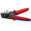 12 12 11 Precision Insulation Stripper with adapted blades with multi-component grips burnished 195 mm